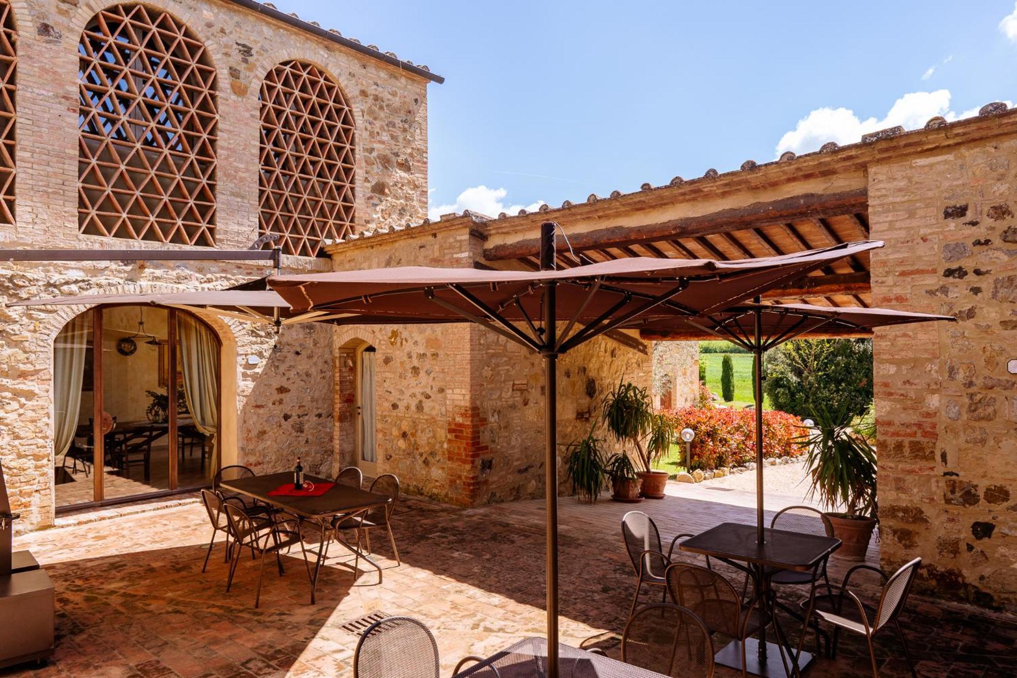 Villa Le Beringhe - Wine Pool & Relax Colle Val D'Elsa Dış mekan fotoğraf